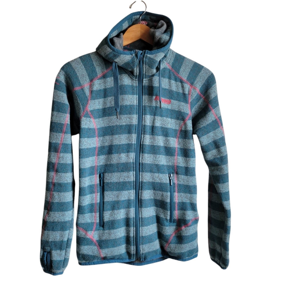 BERGANS OF NORWAY Humle Lady Jacket Fleece Lined Wool Small